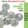 eBook 1983 Mustang Capri Electrical & Vacuum Trouble-Shooting Manual (EVTM)