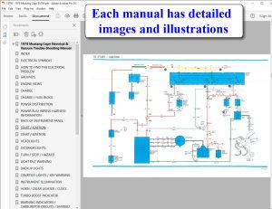 Screenshot 1979 Mustang Capri Electrical & Vacuum Trouble-Shooting Manual (EVTM)