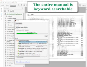 2004 Ford Mustang Wiring Diagrams screenshot