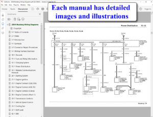 2004 Ford Mustang Wiring Diagrams screenshot