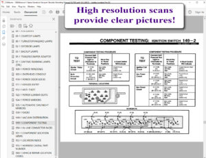 1994 Bronco/F-Series Electrical & Vacuum Trouble-Shooting Manual (EVTM) screenshot