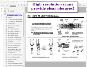 1995 Bronco Electrical & Vacuum Trouble-Shooting Manual (EVTM) screenshot
