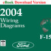 2004 Ford F-150 Truck Wiring Diagrams eBook Download