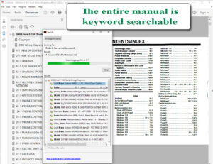 2000 Ford F-150 Truck Wiring Diagrams screenshot