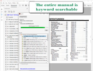 2001 Ford F-150 Truck Wiring Diagrams screenshot
