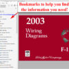 2003 Ford F-150 Truck Wiring Diagrams screenshot