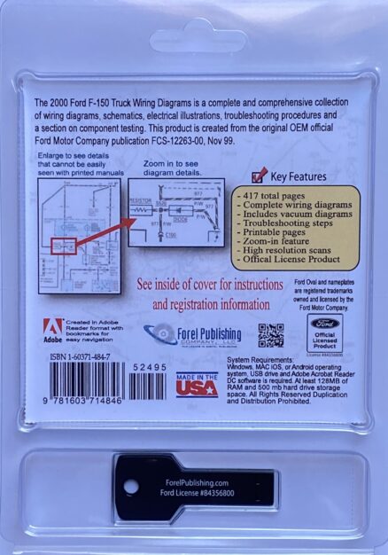 2000 Ford F-150 Truck Wiring Diagrams USB