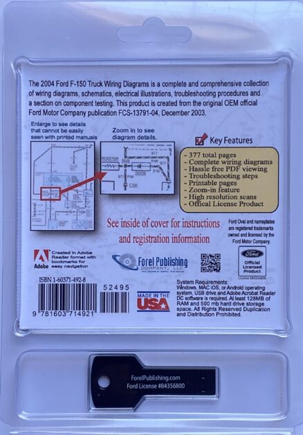 2004 Ford F-150 Truck Wiring Diagrams USB