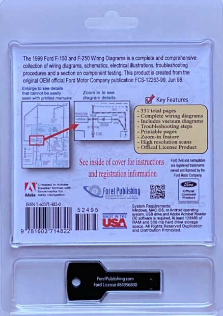 1999 Ford F-150 F-250 Truck Wiring Diagrams