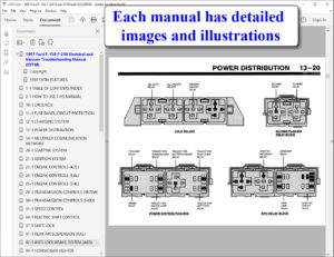 Screenshot 1997 Ford F-150 F-250 Truck Electrical and Vacuum Troubleshooting Manual (EVTM)