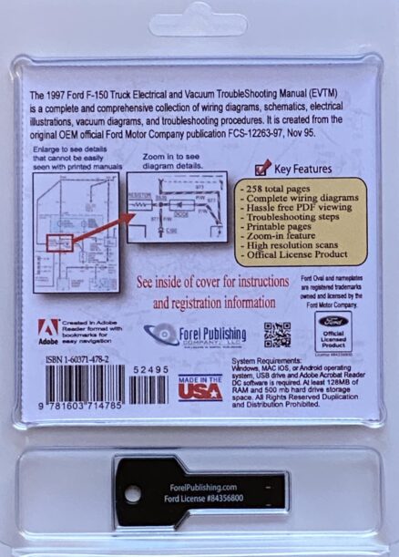 1997 Ford F-150 Truck Electrical and Vacuum Troubleshooting Manual (EVTM)