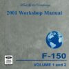 2001 Ford F-150 Truck Workshop Manual (Volume 1 and 2)