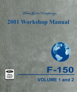 2001 Ford F-150 Truck Workshop Manual (Volume 1 and 2)