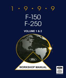 1999 Ford F-150 F-250 Truck Workshop Manual (Volume 1 and 2)
