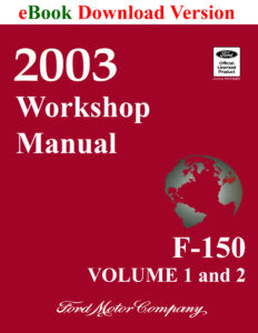 eBook cover 2003 Ford F-150 Truck Workshop Manual