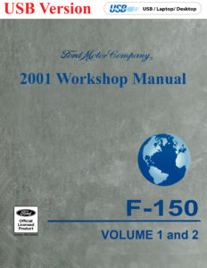 USB cover 2001 Ford F-150 Truck Workshop Manual