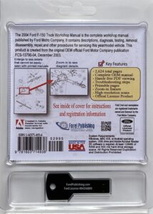 USB clamshell cover 2004 Ford F-150 Truck Workshop Manual