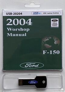 USB clamshell cover 2004 Ford F-150 Truck Workshop Manual